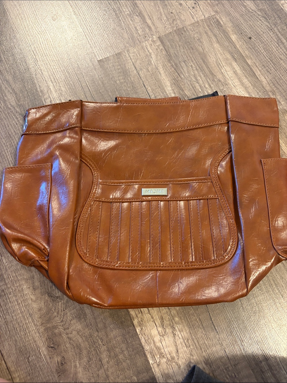 Miche Demi Shell- Vintage-Inspired Cognac Front Pocket (Dawn)